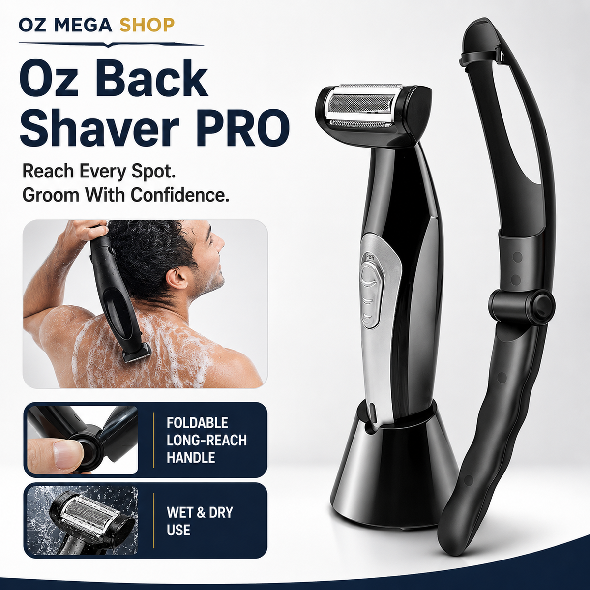 OZ BACK SHAVER PRO