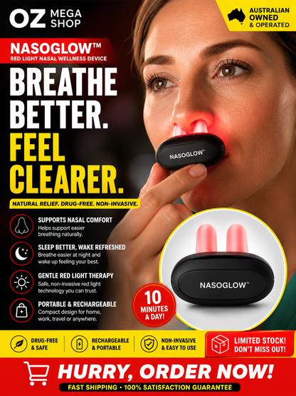 NASOGLOW - Nasal Red Light Therapy