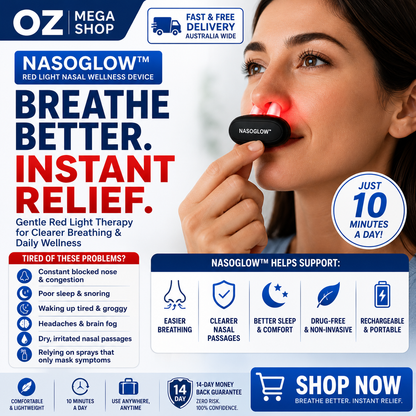 NASOGLOW - Nasal Red Light Therapy