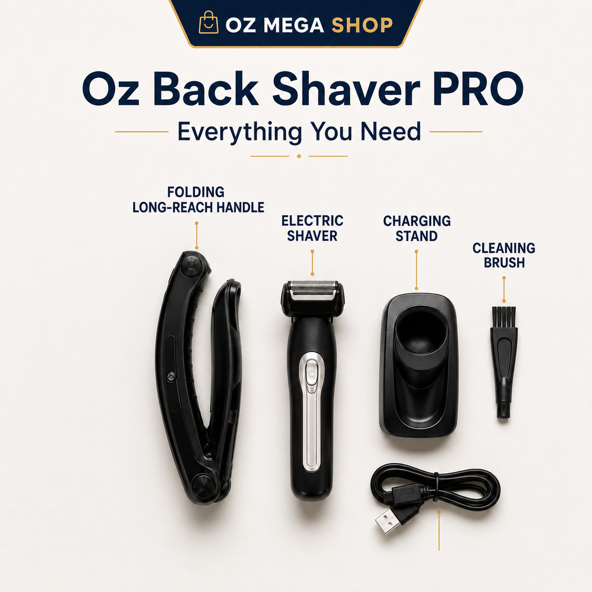 OZ BACK SHAVER PRO
