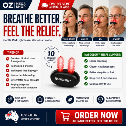 NASOGLOW - Nasal Red Light Therapy