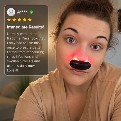 NASOGLOW - Nasal Red Light Therapy