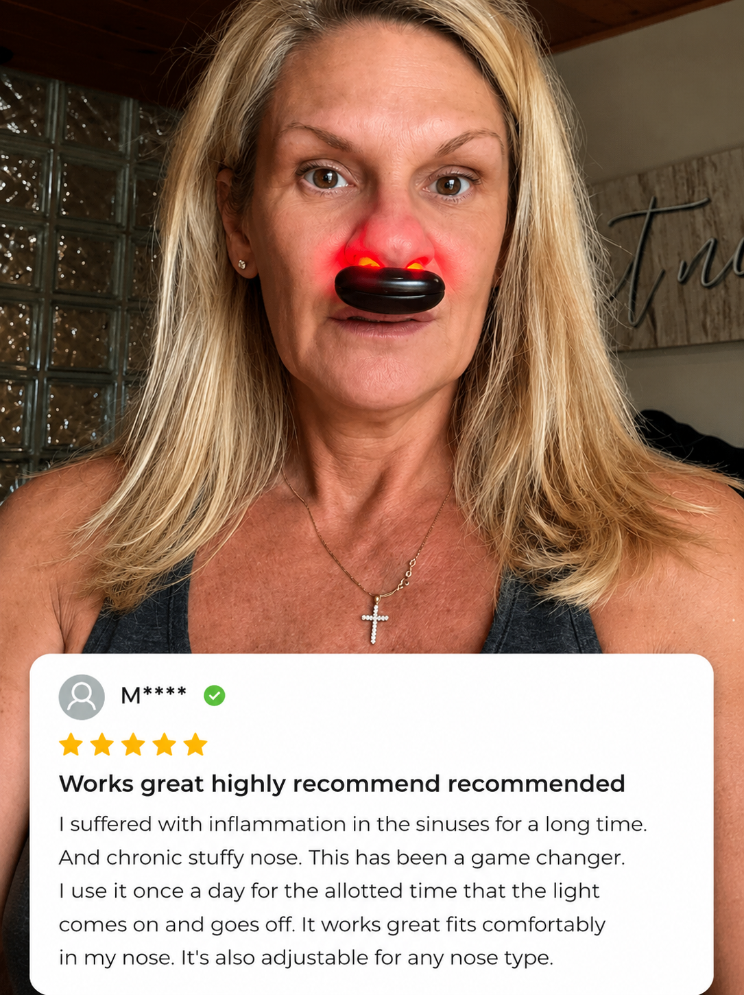 NASOGLOW - Nasal Red Light Therapy