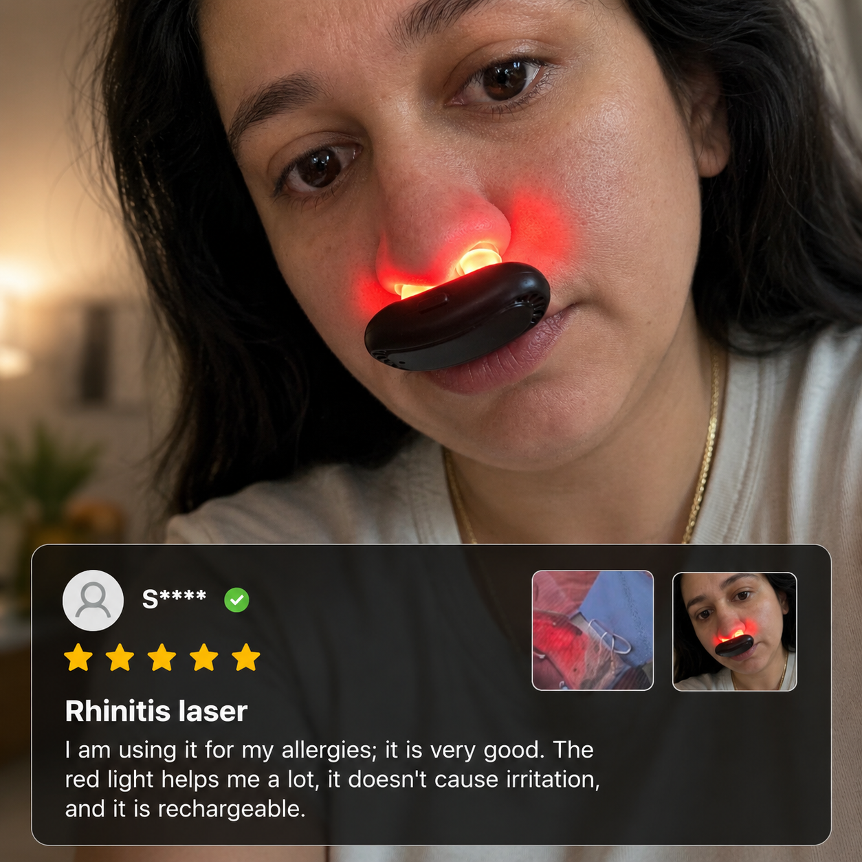 NASOGLOW - Nasal Red Light Therapy