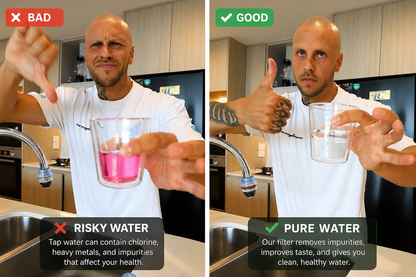 EZZYTAP - Tap Water Filter - (Each Order Includes 5 EZZYTAPs)