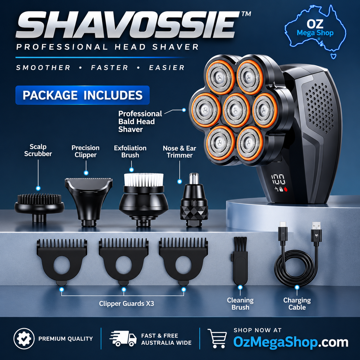 SHAVOSSIE - Head & Body Shaver